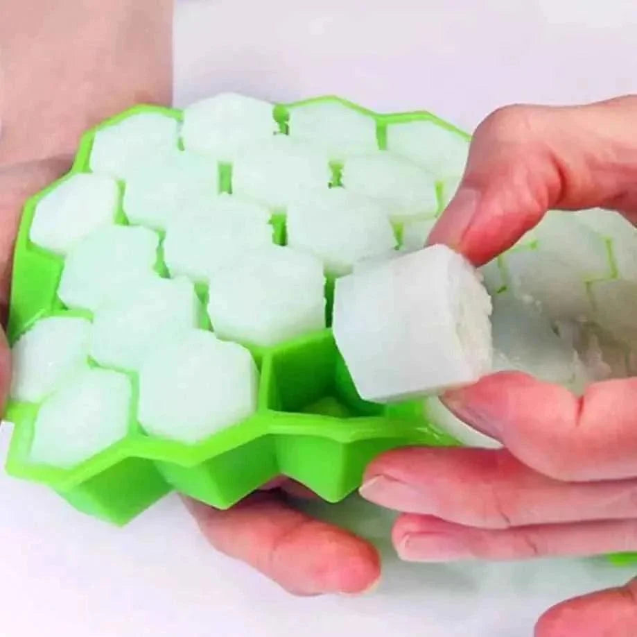 Silicone Ice Cube Mold for Effortless Ice Making and Unique Cocktails