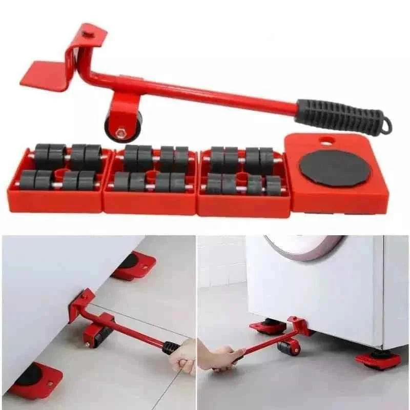 5 in 1 Heavy Furniture Mover Tool Lifter and Transport System
