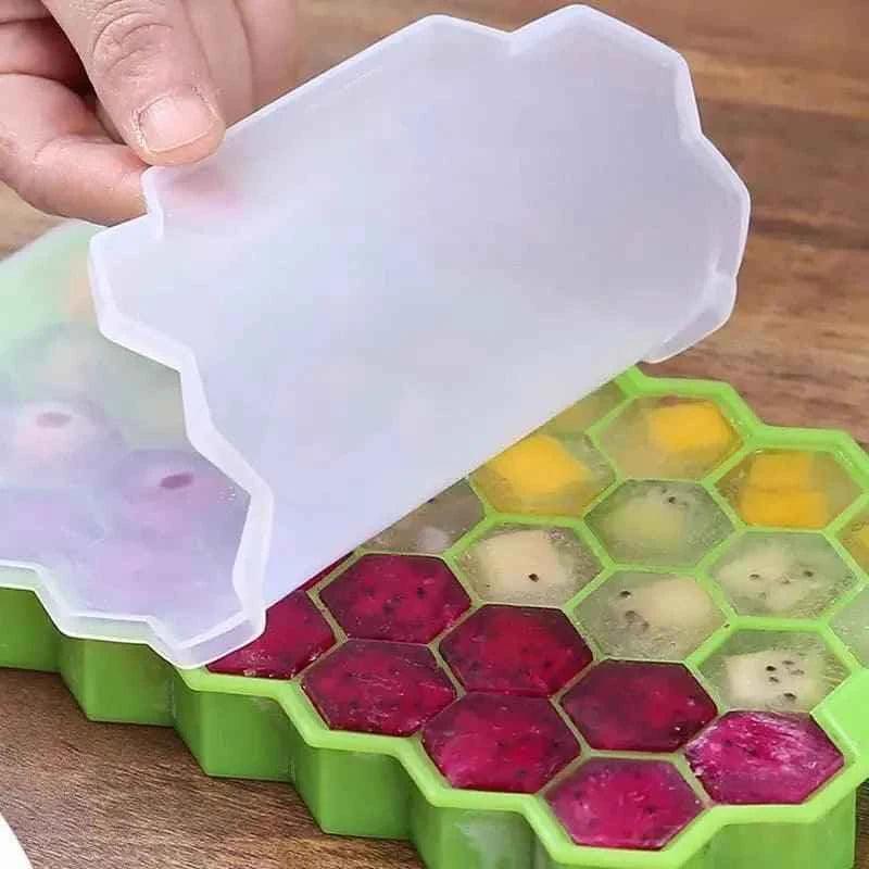 Silicone Ice Cube Mold for Effortless Ice Making and Unique Cocktails