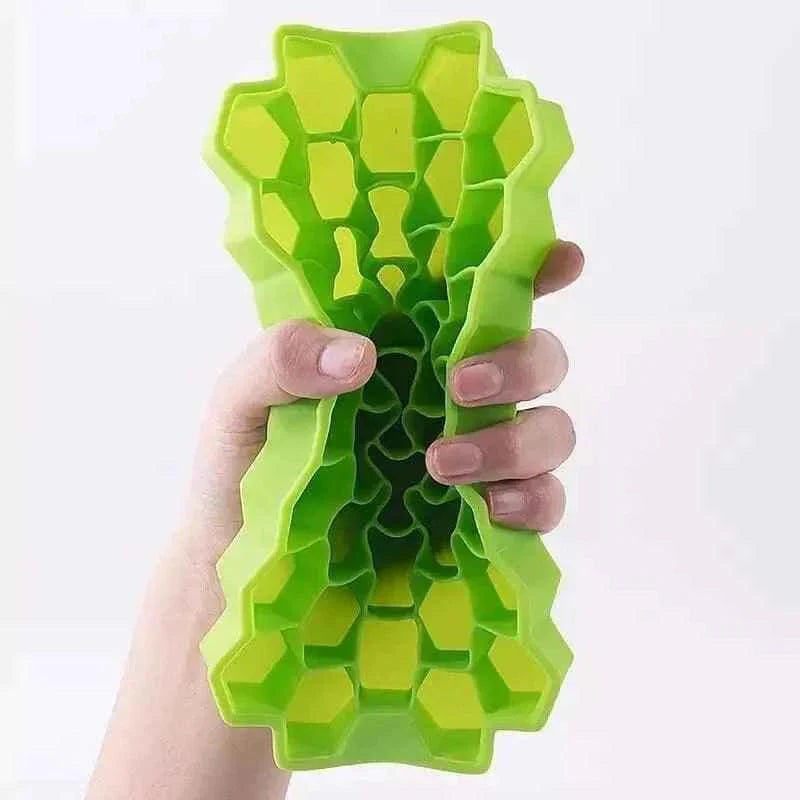 Silicone Ice Cube Mold for Effortless Ice Making and Unique Cocktails