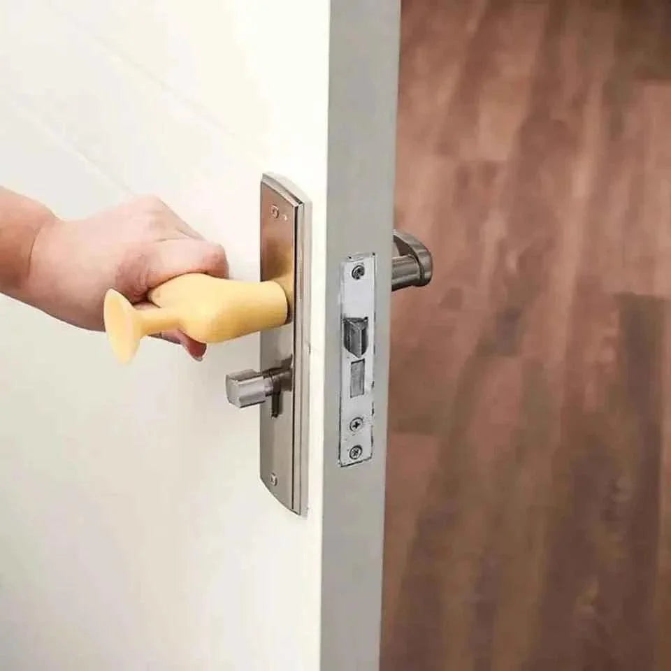 Silicone Door Stopper Protector Handle Cover - Durable and Flexible Solution