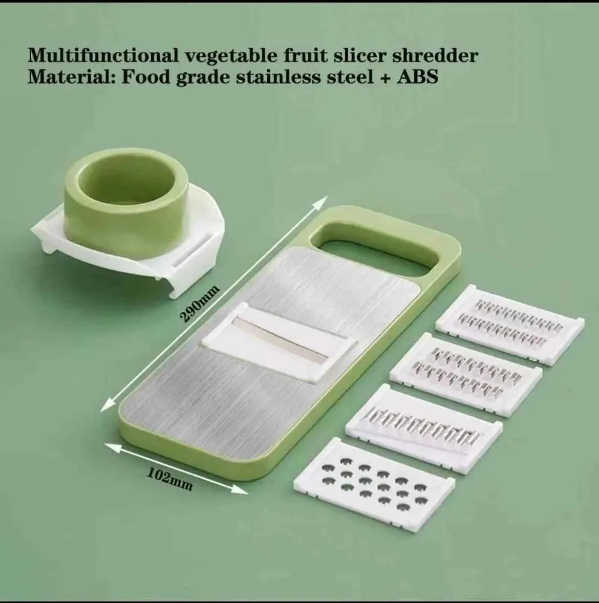 5in1 Vegetable Cutter Multifunctional grater and cutter,