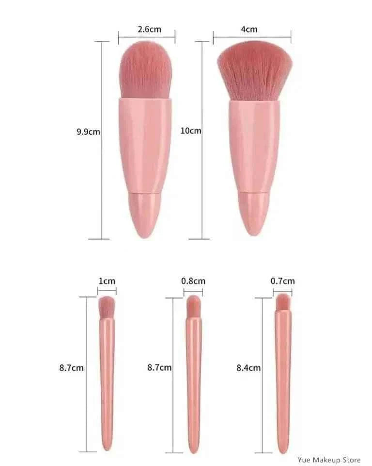 5 pcs Makeup Brushes Set Tool Set