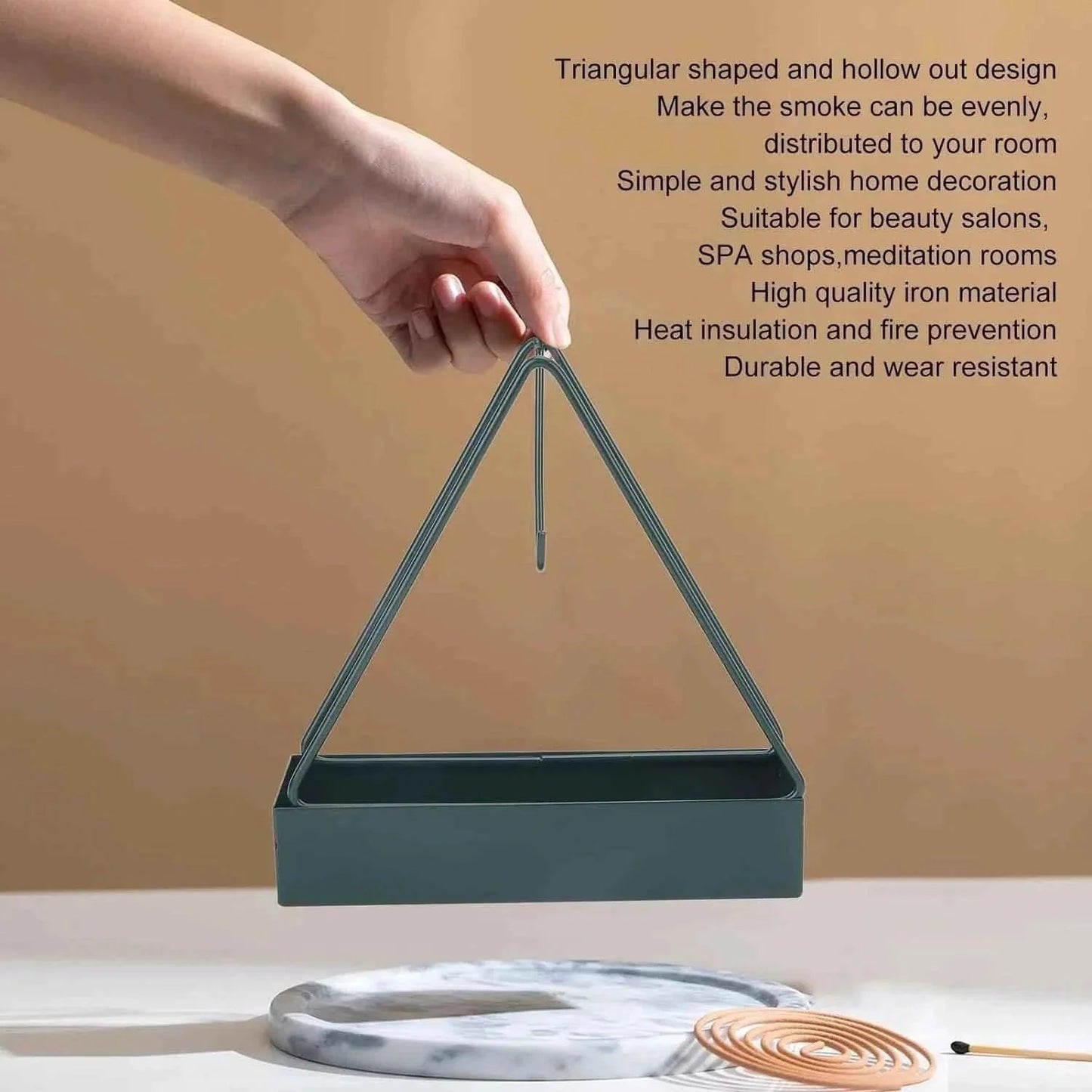 Mosquito Coil Stand Full Metal Body Durable and Stylish Design