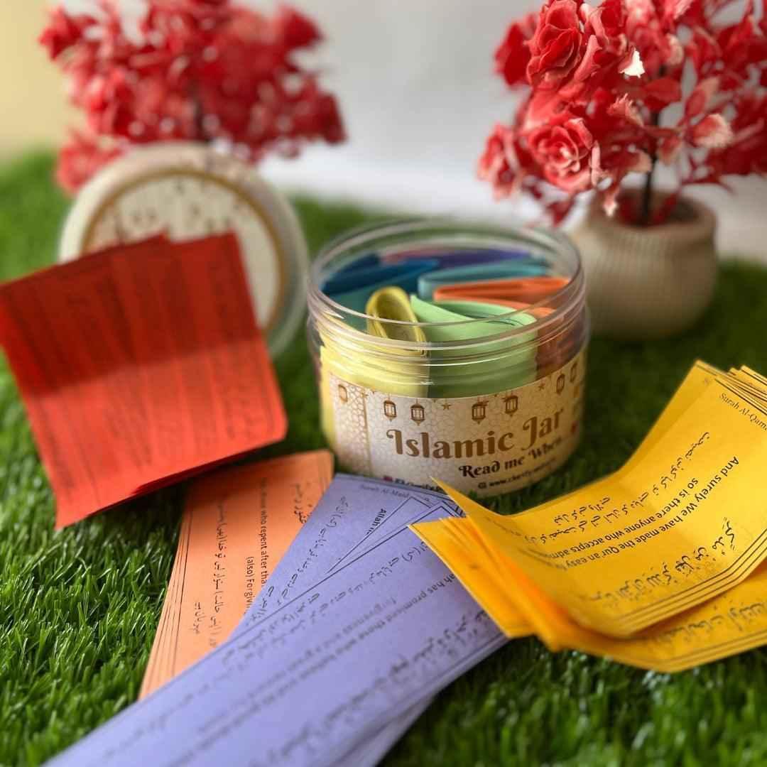 90+ Quranic Ayat Jar Gift Set with Gift Wrap (Buy 1 Get 1 Free)