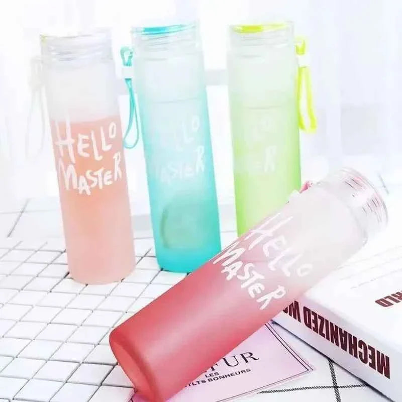 400ml Water Bottle with Colorful Design