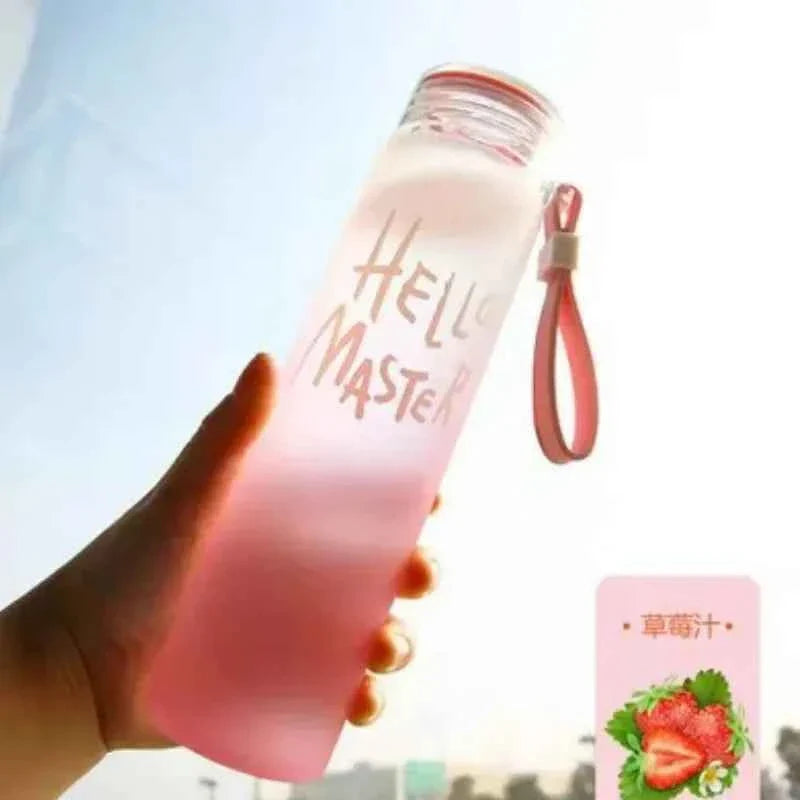 400ml Water Bottle with Colorful Design