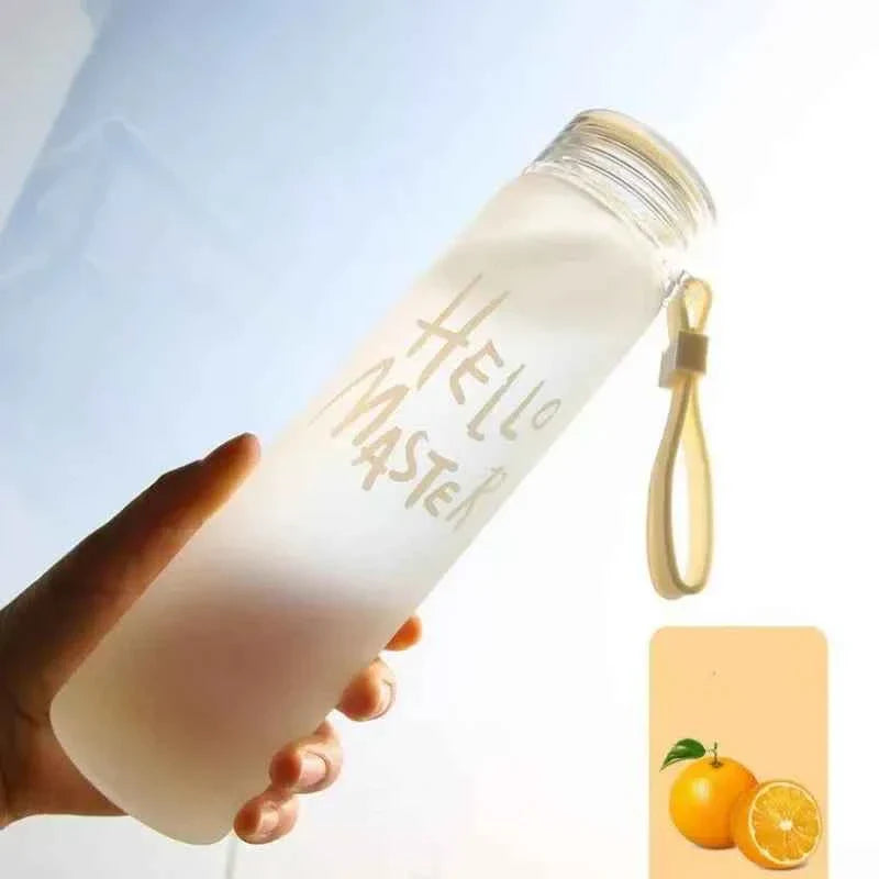 400ml Water Bottle with Colorful Design