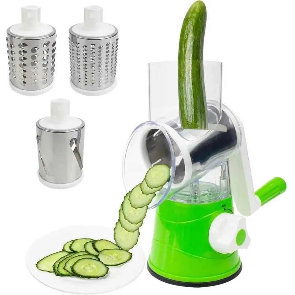 3 in 1 Manual Vegetable Cutter Slicer for Effortless Food Prep
