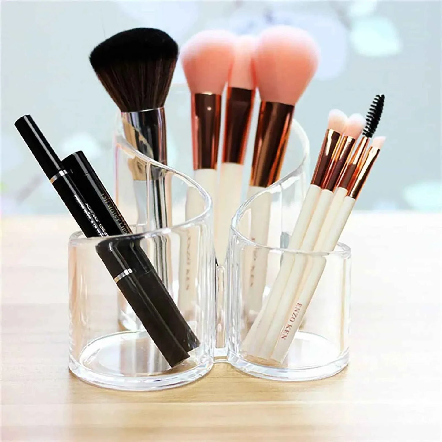 Acrylic Makeup Brush Holder for Organizing