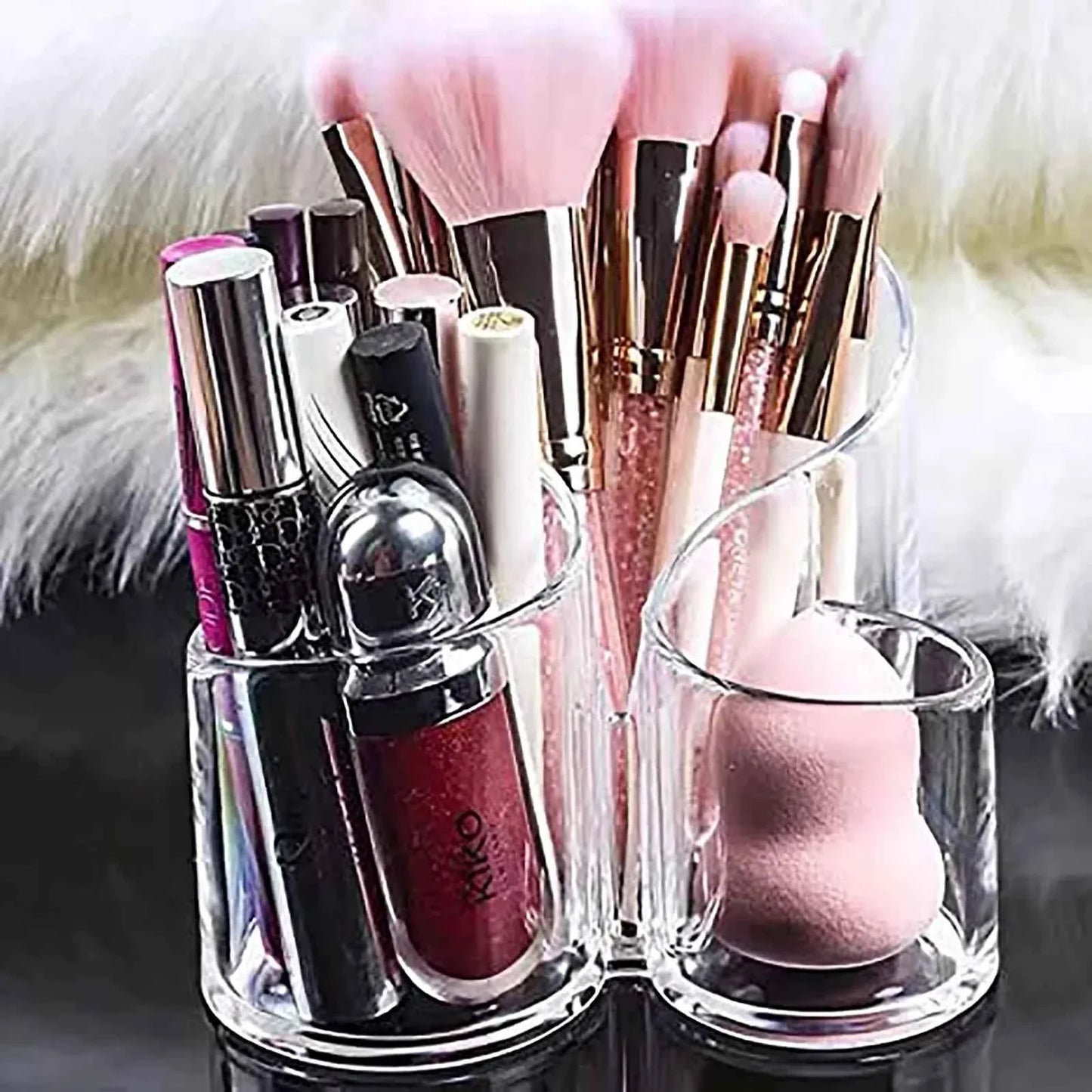 Acrylic Makeup Brush Holder for Organizing