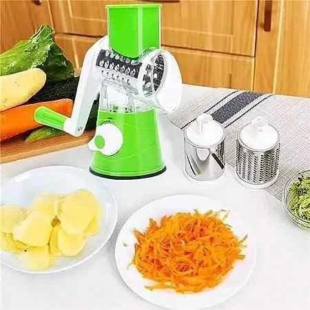 3 in 1 Manual Vegetable Cutter Slicer for Effortless Food Prep
