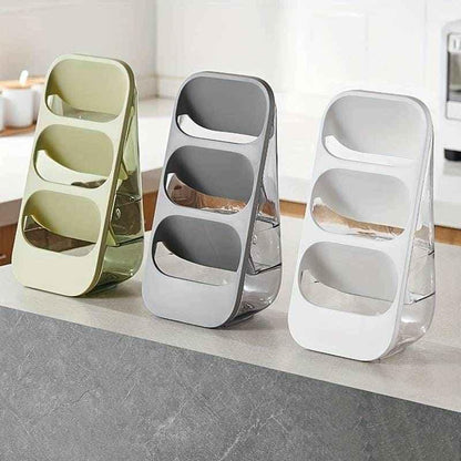 3 Layer Cutlery Organizer for Kitchen Storage and Organization