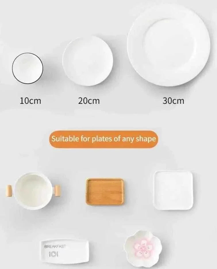 100-Pack of Stretchable Plastic Bowl Covers for Food Storage