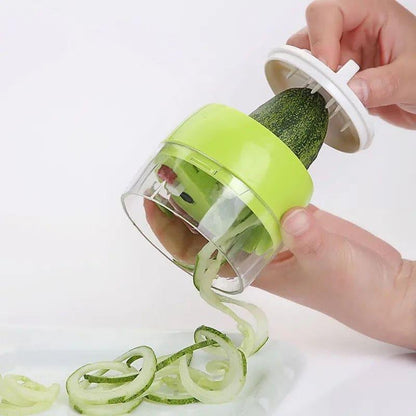 4in1 Vegetable Spiral Cutter for Healthy Meals and Creative Recipes