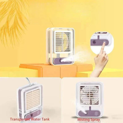 Portable Air Conditioner Fan - Compact and Efficient Cooling Solution for Home and Office