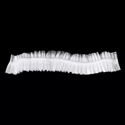 100-Pack of Stretchable Plastic Bowl Covers for Food Storage
