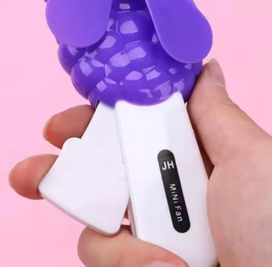 Fruit-Shaped Handheld Fan for Cool Refreshing Breeze