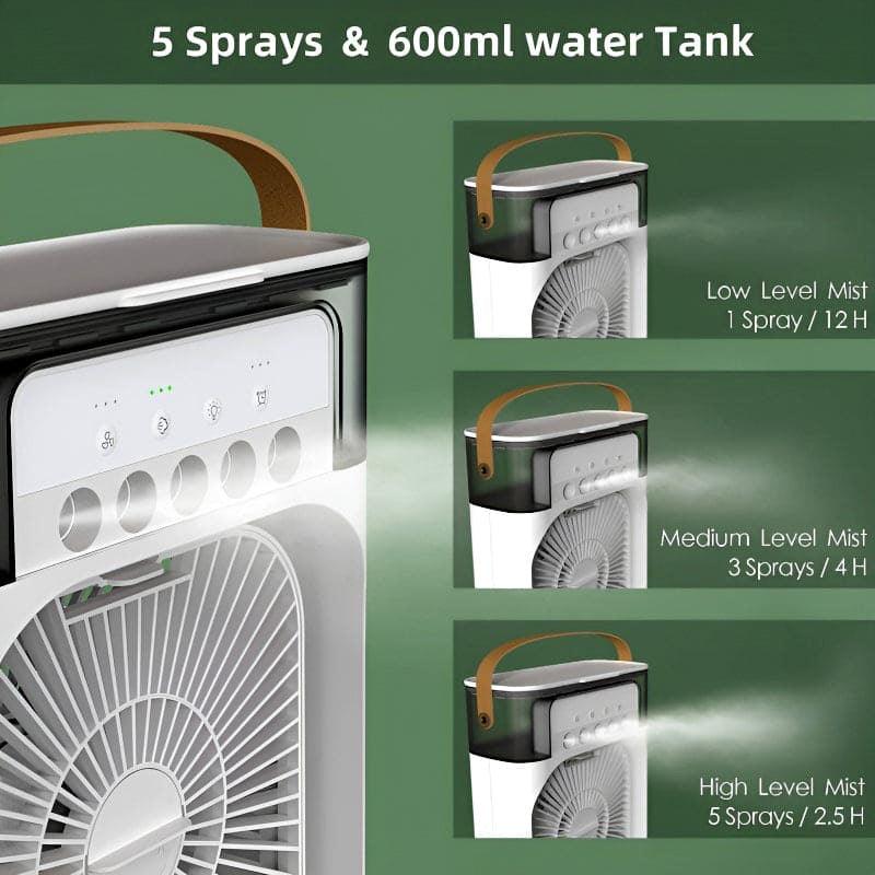 USB Humidifier Fan for Instant Comfort and Refreshing Air
