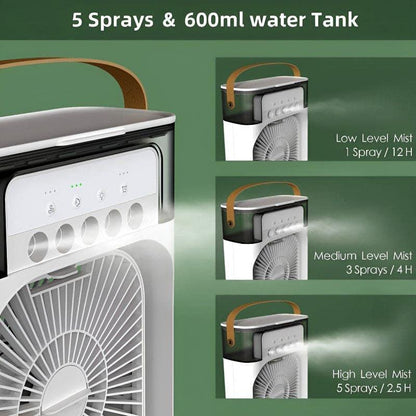USB Humidifier Fan for Instant Comfort and Refreshing Air