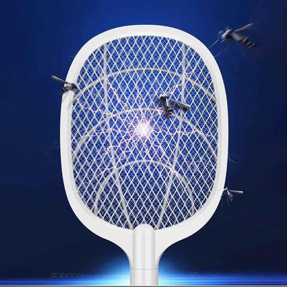 2 in 1 Electric Mosquito Killer Racket Lamp for Indoor and Outdoor Use