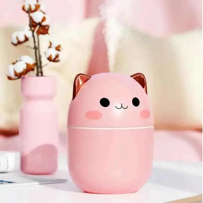 200ml Cat Humidifier - Adorable Cute Cat Design for Home and Office