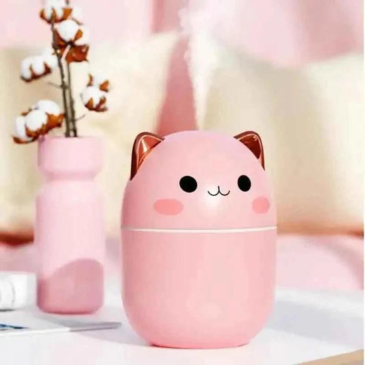200ml Cat Humidifier - Adorable Cute Cat Design for Home and Office