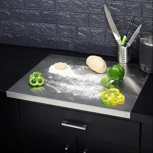Stainless Steel Cutting Board for Vegetable Preparation