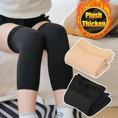 Unisex Fleece Knee Warmers for Comfort and Warmth