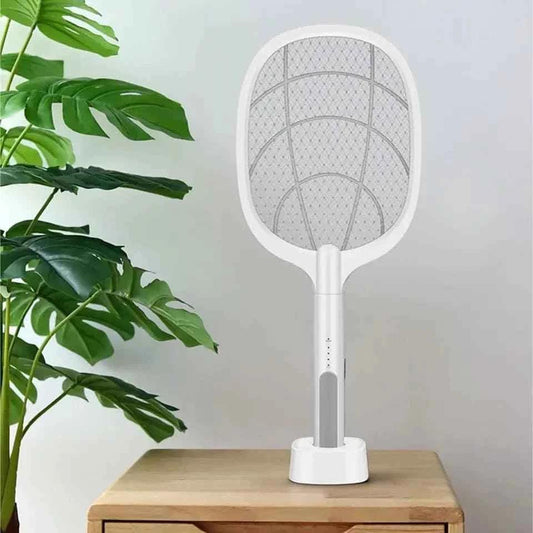 2 in 1 Electric Mosquito Killer Racket Lamp for Indoor and Outdoor Use