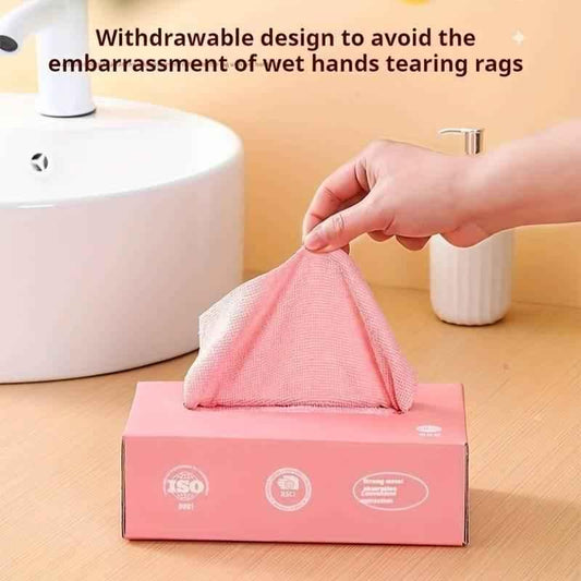 Reusable Microfiber Kitchen Cleaning Towels - Absorbent Dishcloths - Pack of 20Pcs or 10Pcs