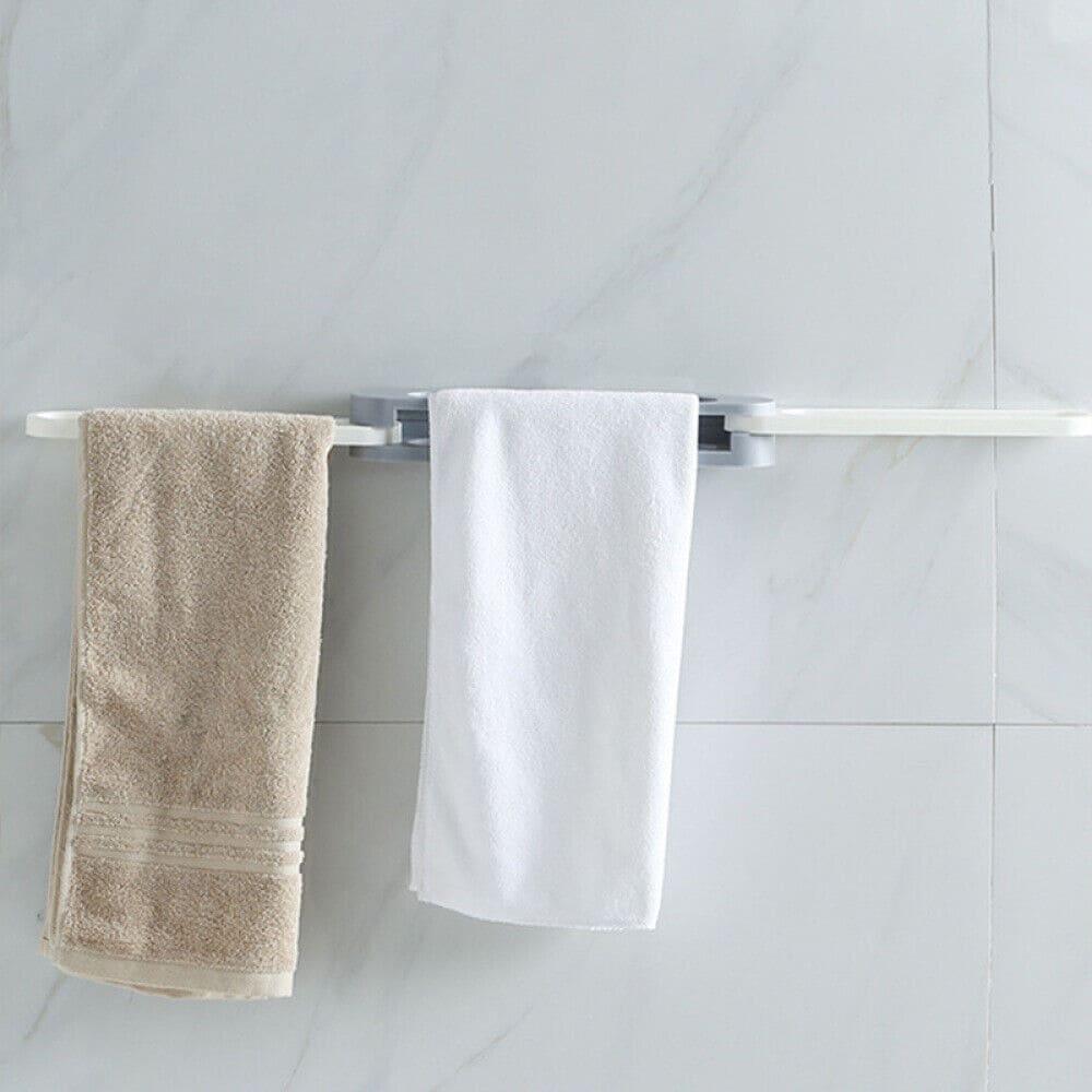 Wall Mounted Shoe Organizer and Towel Rack for Bathroom and Entryway