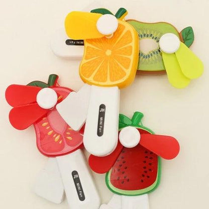 Fruit-Shaped Handheld Fan for Cool Refreshing Breeze