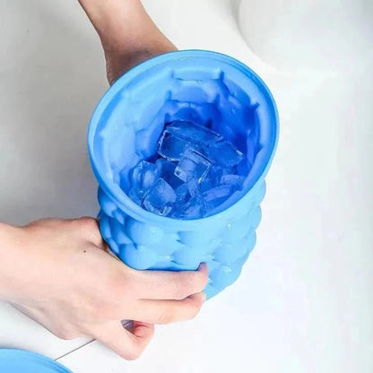 Silicone Ice Bucket for Parties and Events - Durable and Flexible Design