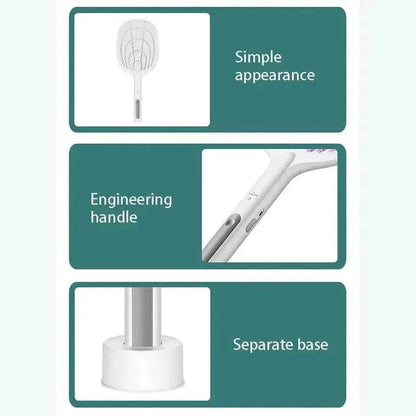 2 in 1 Electric Mosquito Killer Racket Lamp for Indoor and Outdoor Use