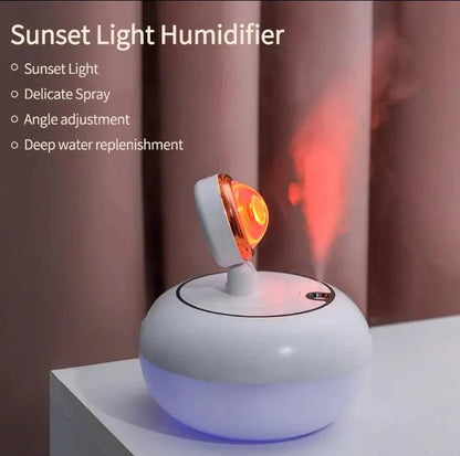 Sunset Light Humidifier with Color Changing Features