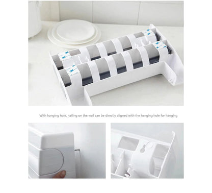 3 in 1 Paper Dispenser - Versatile Tissue, Towel, and Wrap Holder for Home and Office