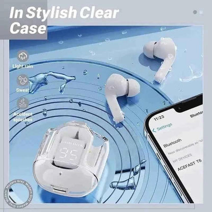 Air 31 TWS Transparent Wireless Earbuds - Bluetooth Earbuds with Clear Sound
