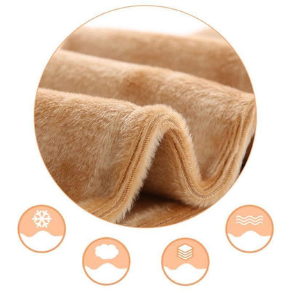 Unisex Fleece Knee Warmers for Comfort and Warmth