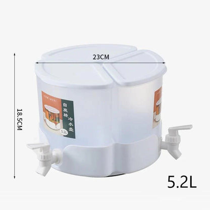 3 in 1 360 Rotating Water Juice Dispenser with 3 Grids