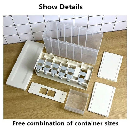 Wall Mounted Cereal Dispenser - 10 kg Capacity for Convenient Storage