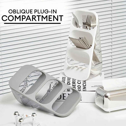 3 Layer Cutlery Organizer for Kitchen Storage and Organization