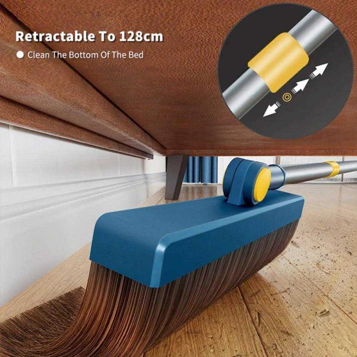 Broom and Dustpan Set with Scoop and Cleaning Brush for Efficient Cleaning