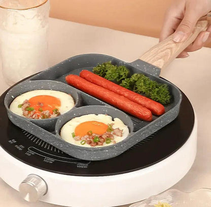 3-in-1 Non-Stick Frying Pan for Versatile Cooking