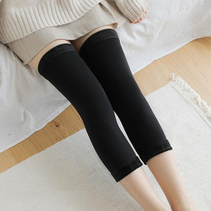 Unisex Fleece Knee Warmers for Comfort and Warmth