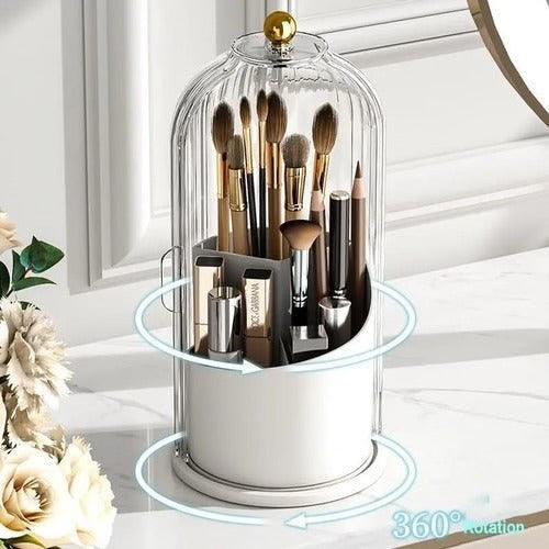 Acrylic Makeup Brush Organizer - Stylish Holder for Your Beauty Tools