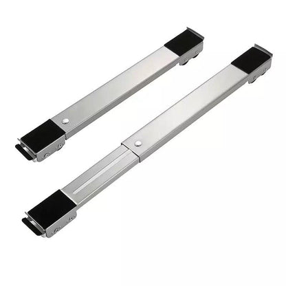 2 Pcs Heavy-Duty Washing Machine Pulley Bracket Set
