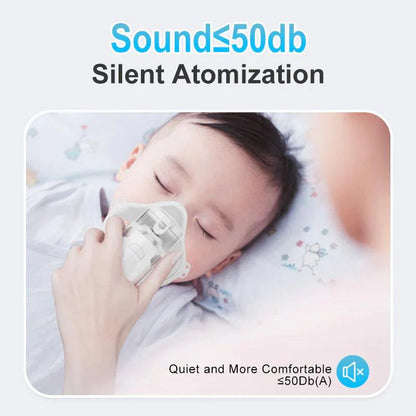 Portable Mesh Nebulizer for Kids and Adults - Compact and Efficient Breathing Solution
