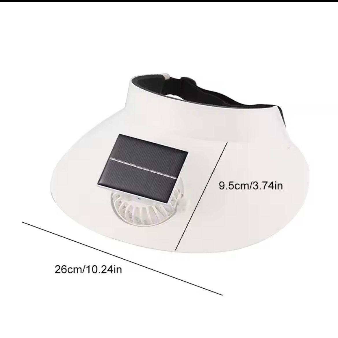Cooling Fan Sun Hat - Adjustable Temperature Controller and Breathable Design for Sun Protection and Outdoor Activities