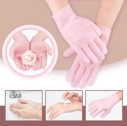 Silicone Moisturizing Gloves for Deep Hydration and Skin Repair